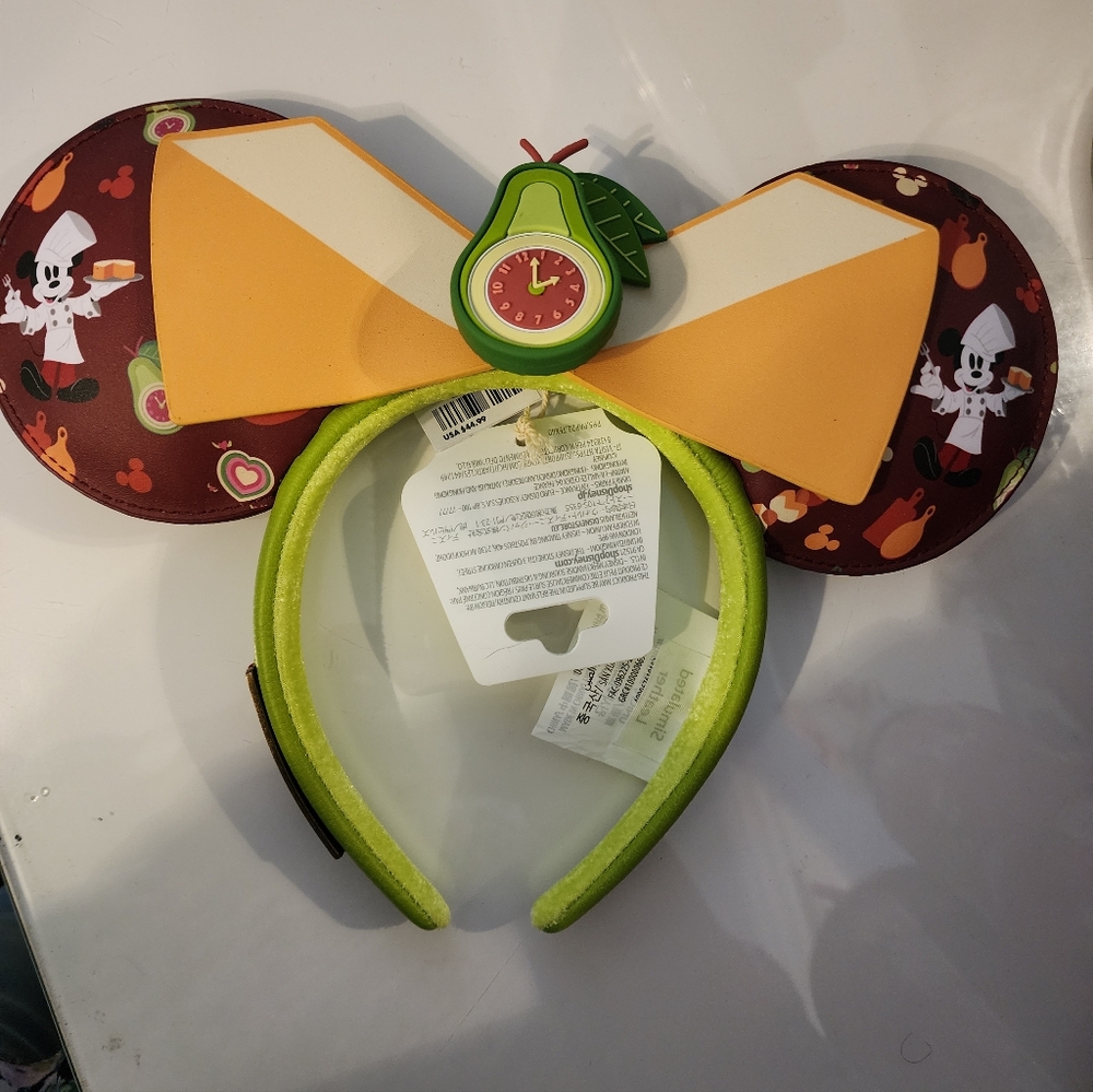 Disney 2024 Official Food & Wine Festival Mickey Ears by Loungefly NWT - Picture 2 of 6
